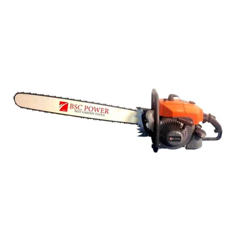 BSC Power BSC-10500P Chain Saw Heavy Duty with 105.7CC 2 Stroke 6.5KW Petrol Engine