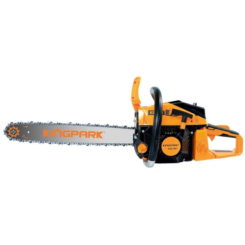 KINGPARK KP951 Chain Saw Heavy Duty Chain Saw with 58CC 2 Stroke 2.7KW Petrol Engine