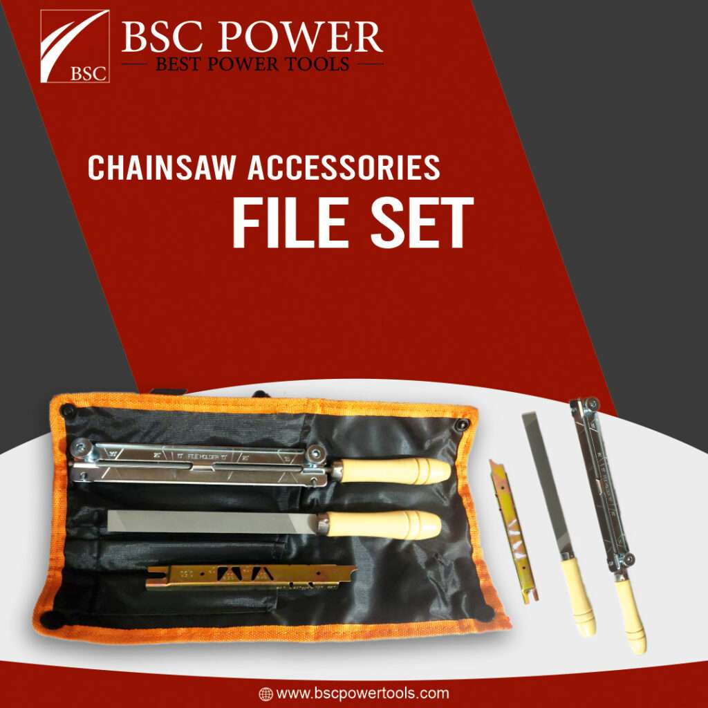 BSC POWER FILE HOLDER KIT FOR SAW CHAIN - BSC Power Tools