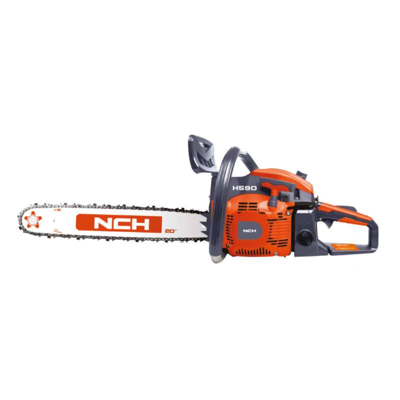 NCH H590 Chain Saw Heavy Duty With 58cc 2 Stroke 2.5kw Petrol Engine Power
