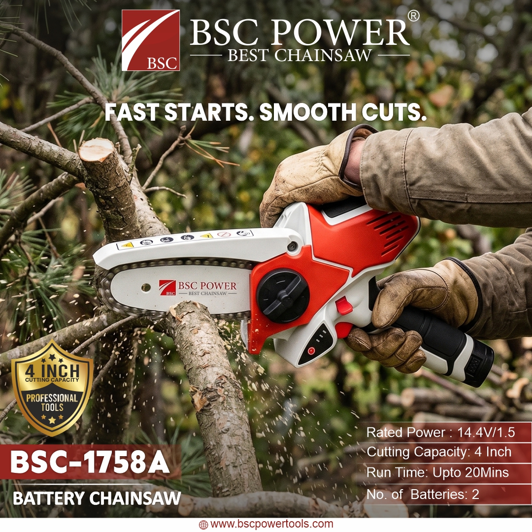 Battery Chainsaw BSC-1758A